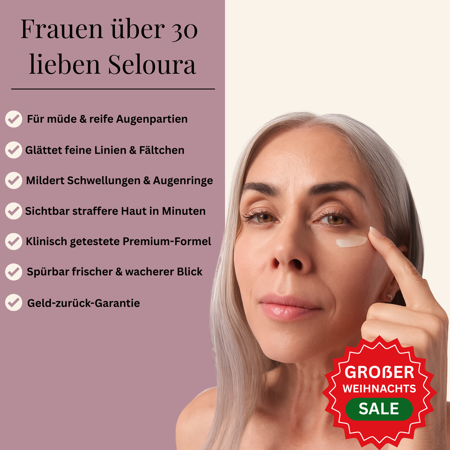 Seloura Straffende Augencreme